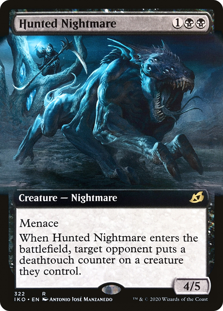 Hunted Nightmare (Extended Art) [Ikoria: Lair of Behemoths] | Grognard Games