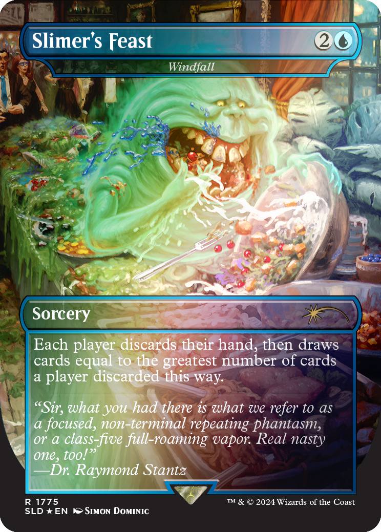 Slimer's Feast - Windfall (Rainbow Foil) [Secret Lair Drop Series] | Grognard Games