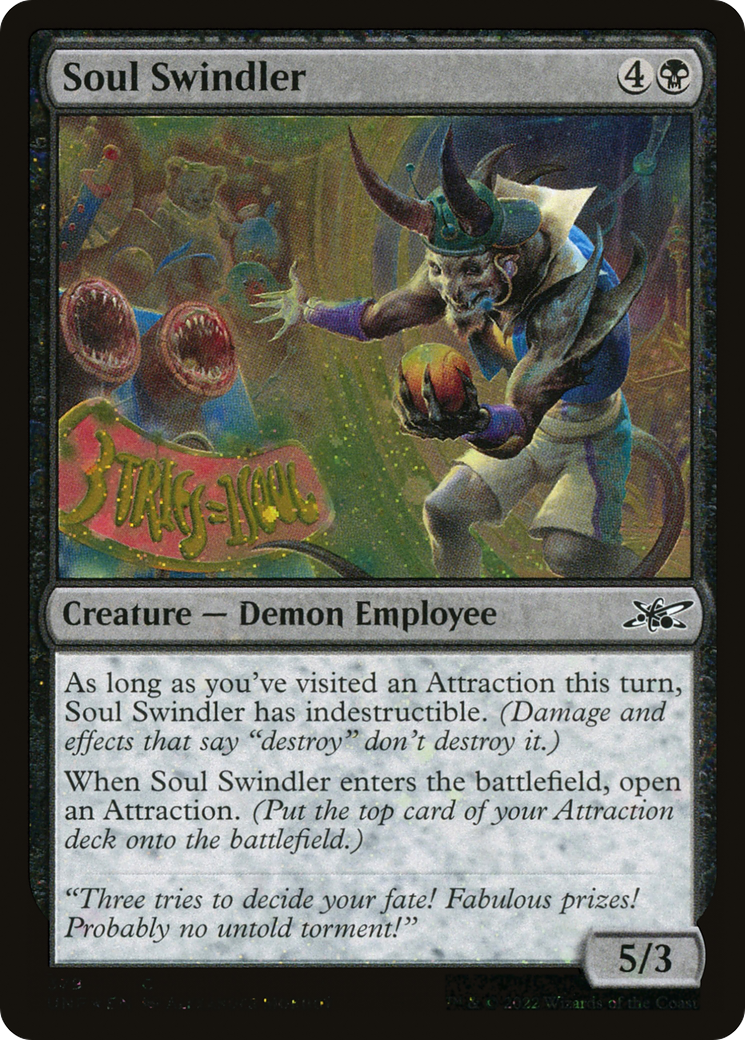 Soul Swindler (Galaxy Foil) [Unfinity] | Grognard Games