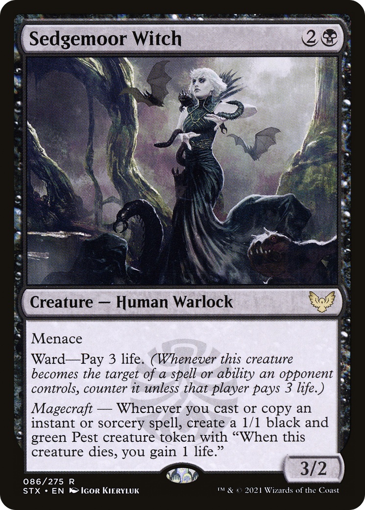 Sedgemoor Witch [Strixhaven: School of Mages] | Grognard Games