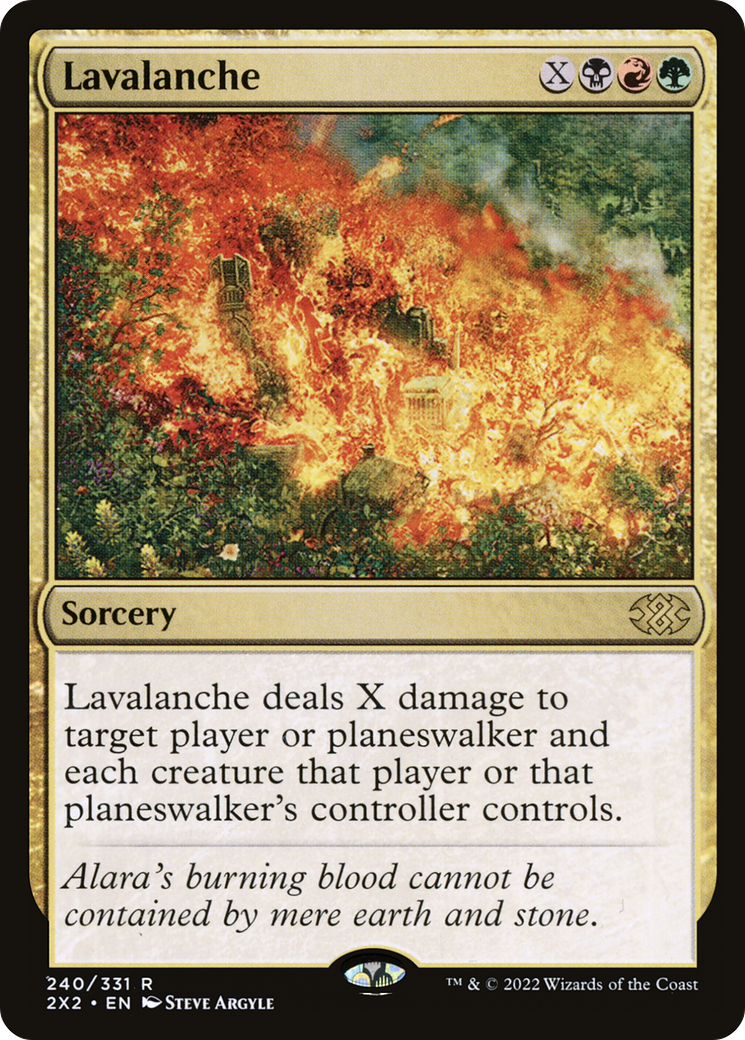 Lavalanche [Double Masters 2022] | Grognard Games
