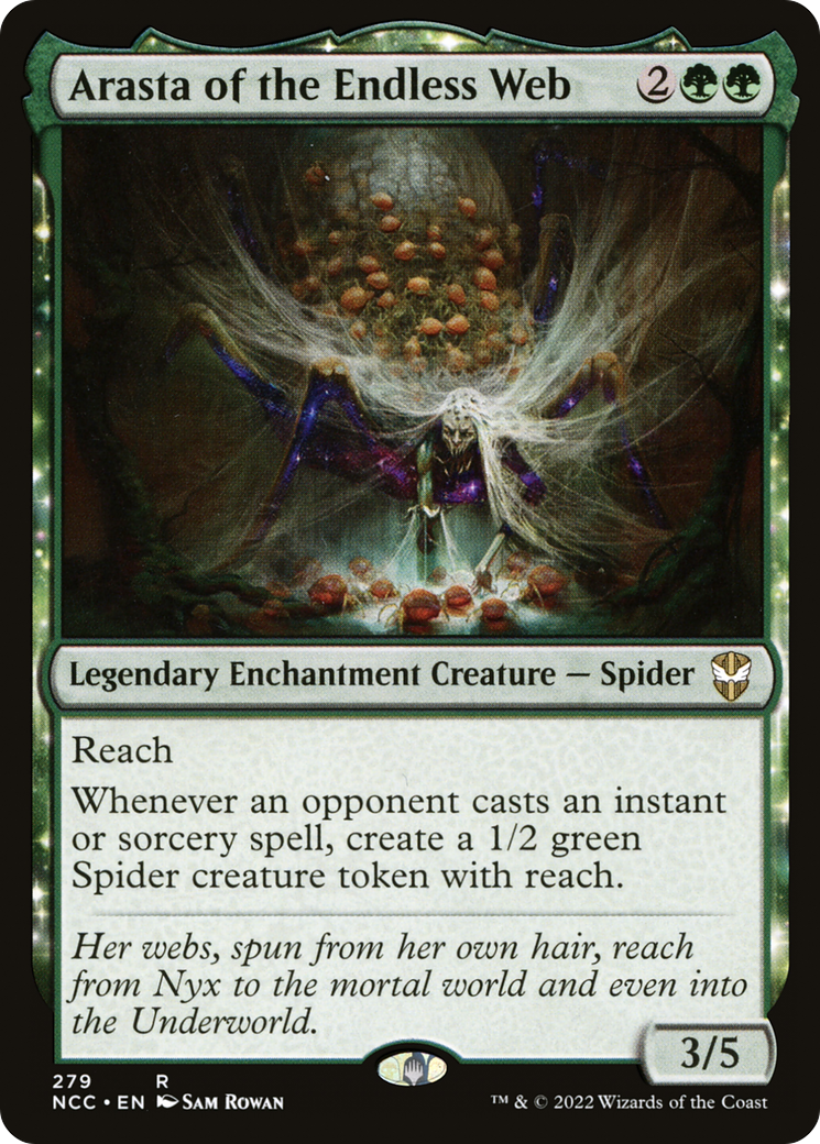 Arasta of the Endless Web [Streets of New Capenna Commander] | Grognard Games