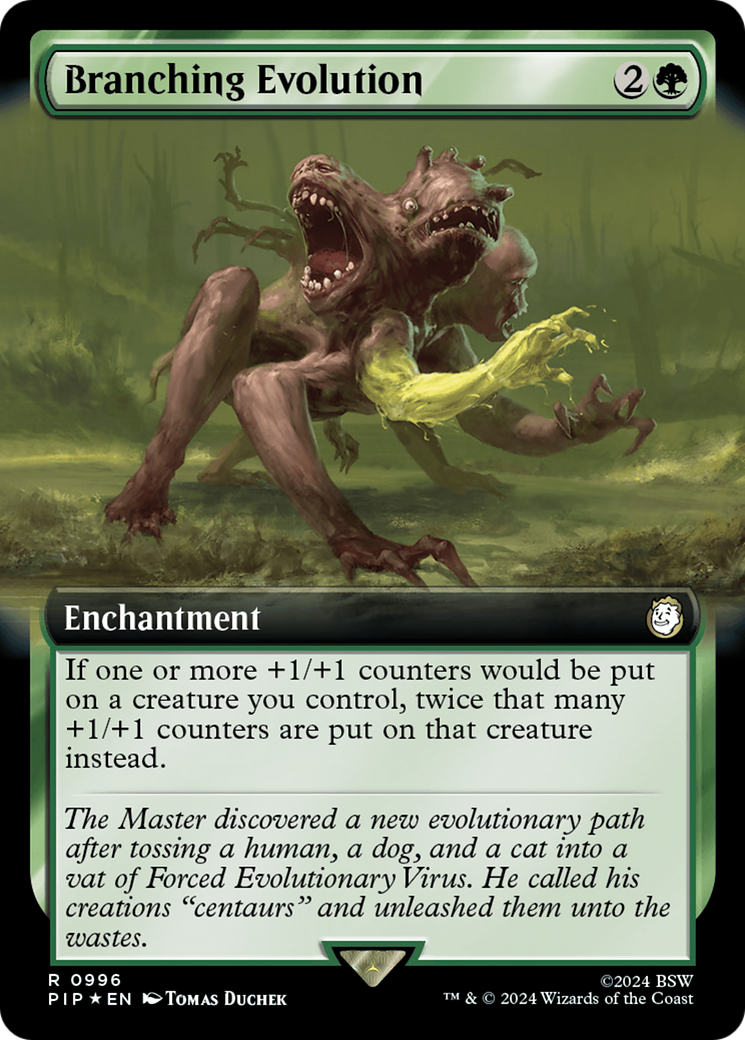 Branching Evolution (Extended Art) (Surge Foil) [Fallout] | Grognard Games