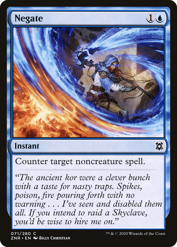 Negate [Zendikar Rising] | Grognard Games