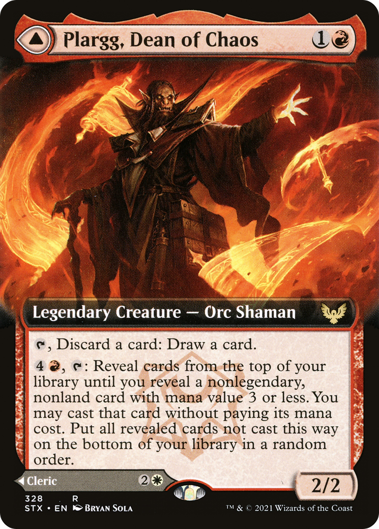 Plargg, Dean of Chaos // Augusta, Dean of Order (Extended) [Strixhaven: School of Mages] | Grognard Games