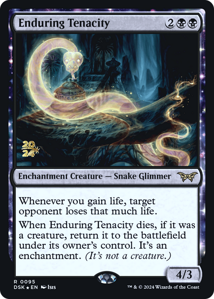 Enduring Tenacity [Duskmourn: House of Horror Prerelease Promos] | Grognard Games