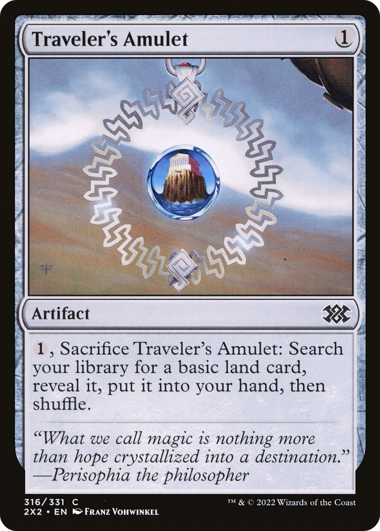 Traveler's Amulet [Double Masters 2022] | Grognard Games