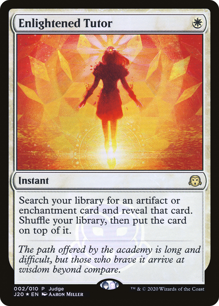 Enlightened Tutor [Judge Gift Cards 2020] | Grognard Games