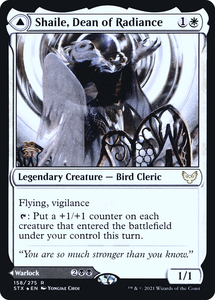 Shaile, Dean of Radiance // Embrose, Dean of Shadow [Strixhaven: School of Mages Prerelease Promos] | Grognard Games