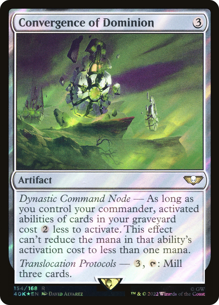 Convergence of Dominion (Surge Foil) [Universes Beyond: Warhammer 40,000] | Grognard Games