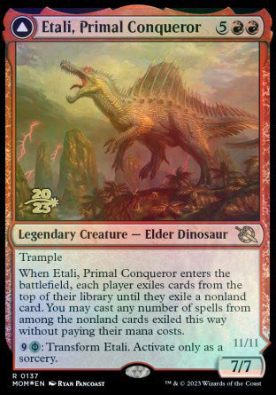 Etali, Primal Conqueror // Etali, Primal Sickness [March of the Machine Prerelease Promos] | Grognard Games