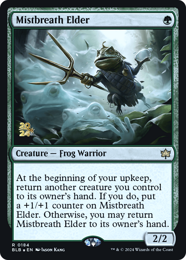 Mistbreath Elder [Bloomburrow Prerelease Promos] | Grognard Games