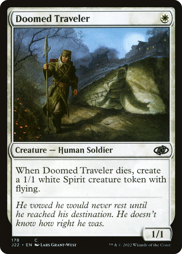 Doomed Traveler [Jumpstart 2022] | Grognard Games