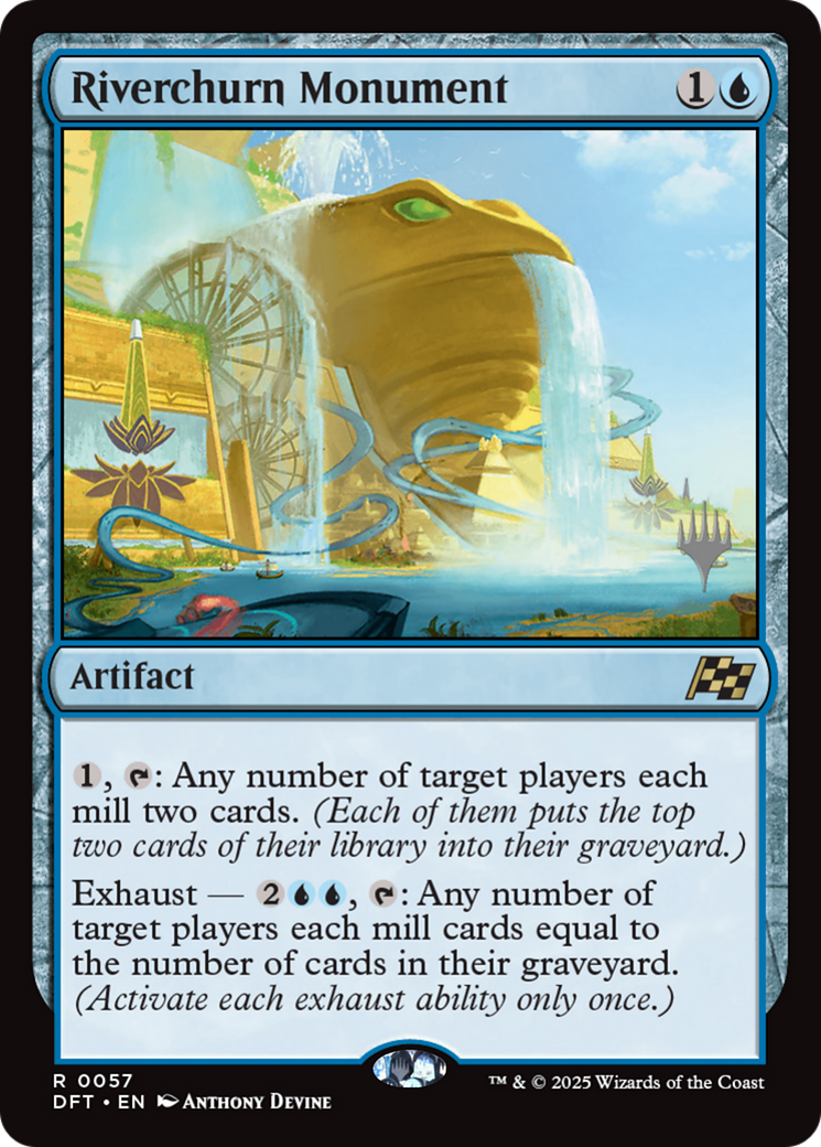 Riverchurn Monument (Promo Pack) [Aetherdrift Promos] | Grognard Games
