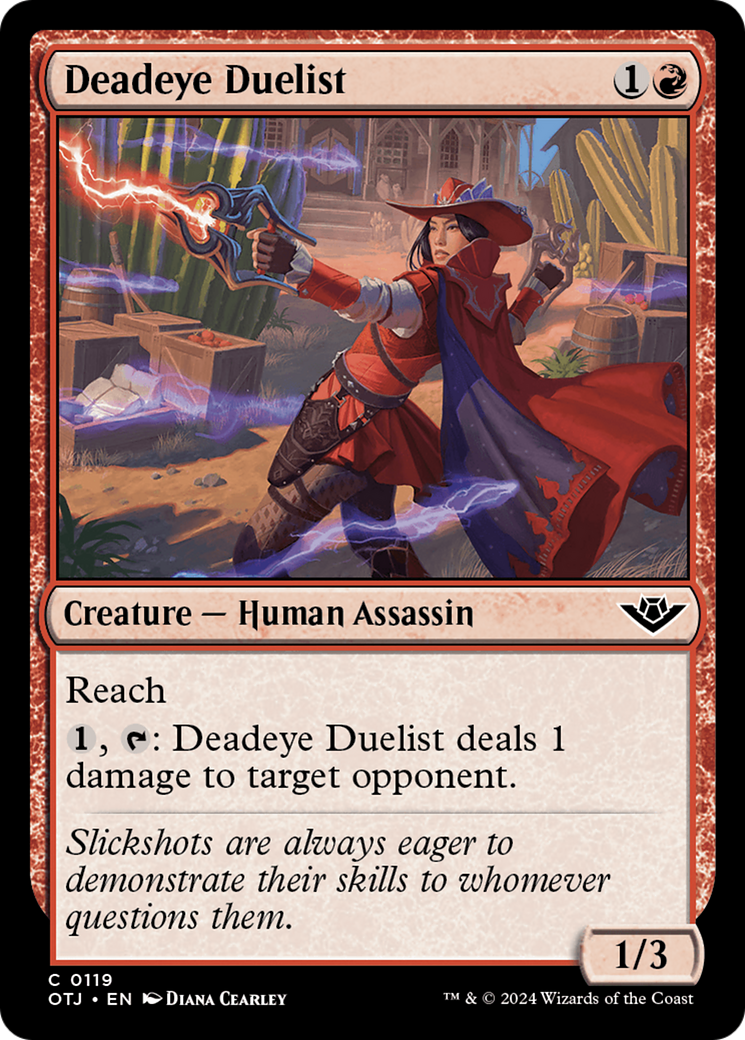 Deadeye Duelist [Outlaws of Thunder Junction] | Grognard Games