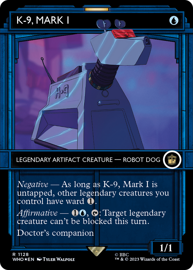 K-9, Mark I (Showcase) (Surge Foil) [Doctor Who] | Grognard Games