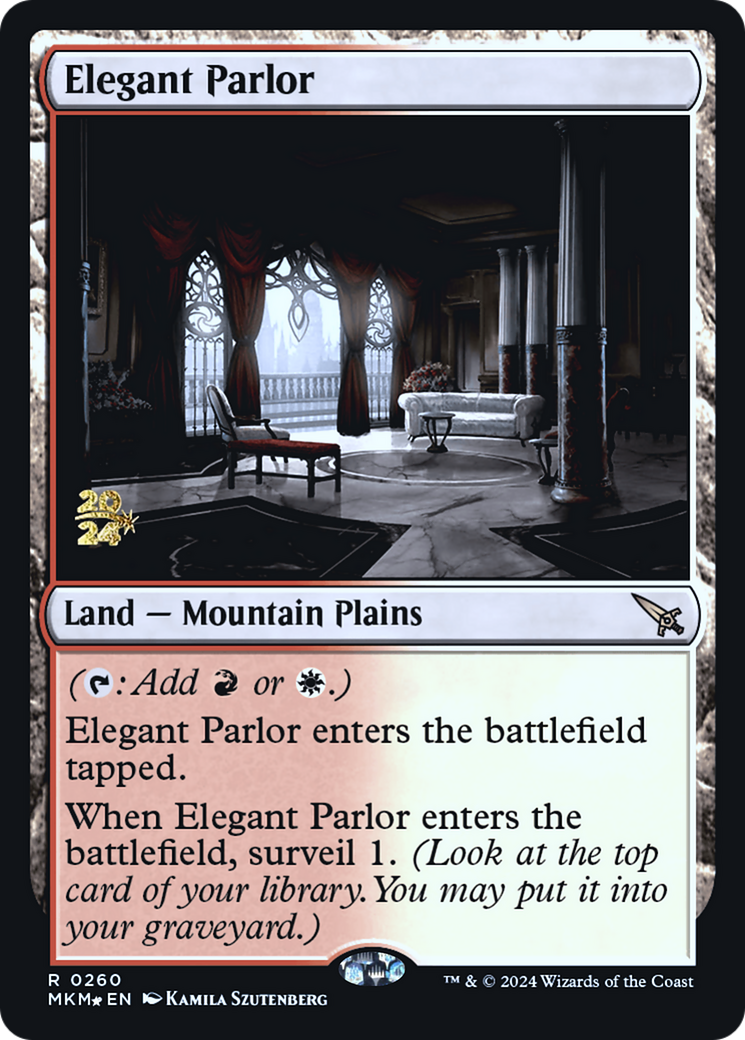 Elegant Parlor [Murders at Karlov Manor Prerelease Promos] | Grognard Games