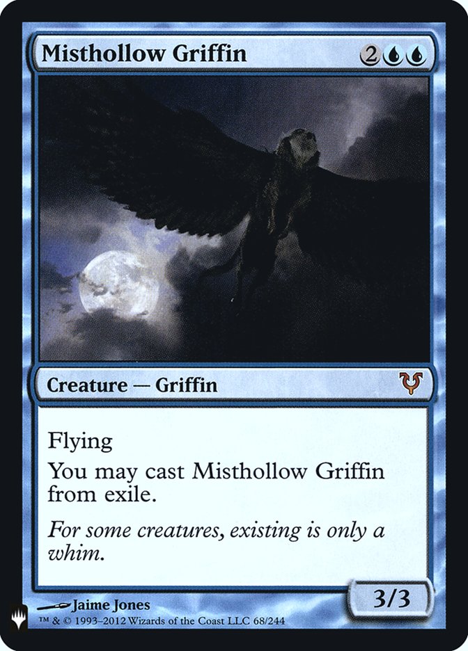 Misthollow Griffin [Mystery Booster] | Grognard Games