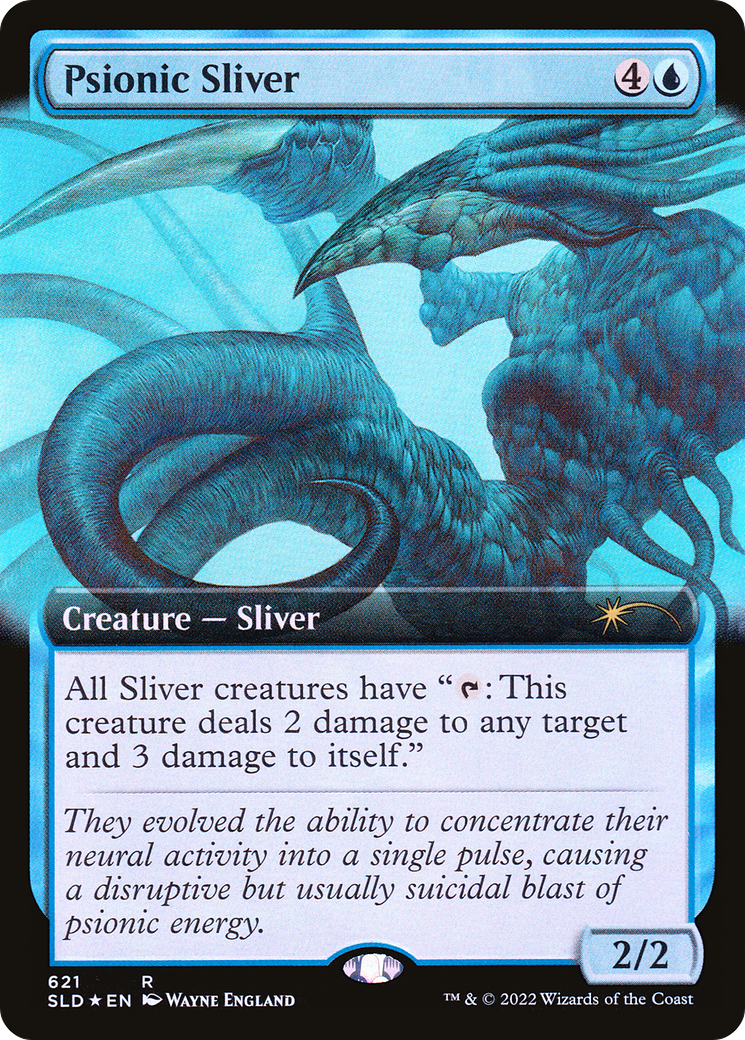 Psionic Sliver (Extended Art) [Secret Lair Drop Promos] | Grognard Games