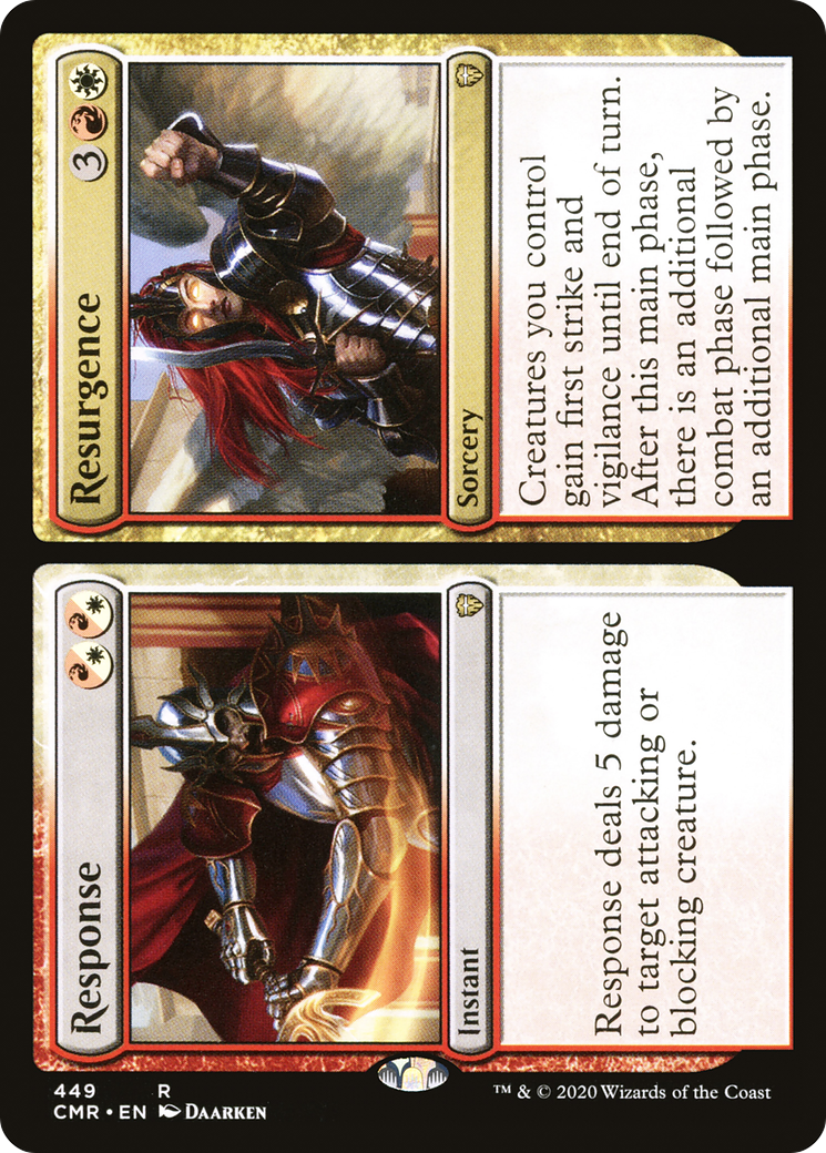 Response // Resurgence [Commander Legends] | Grognard Games