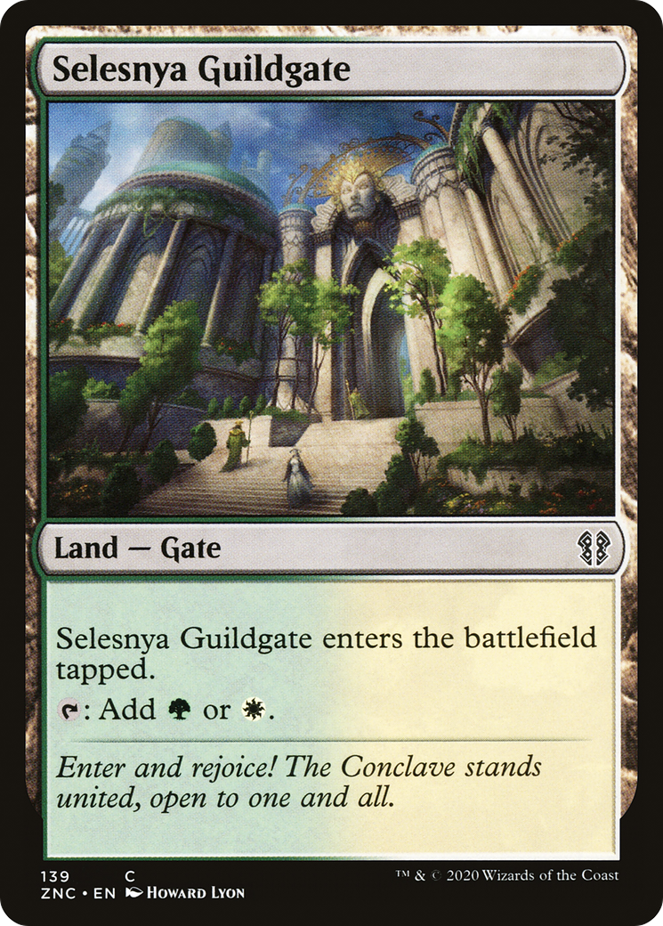 Selesnya Guildgate [Zendikar Rising Commander] | Grognard Games