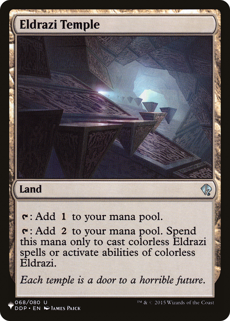 Eldrazi Temple [The List] | Grognard Games