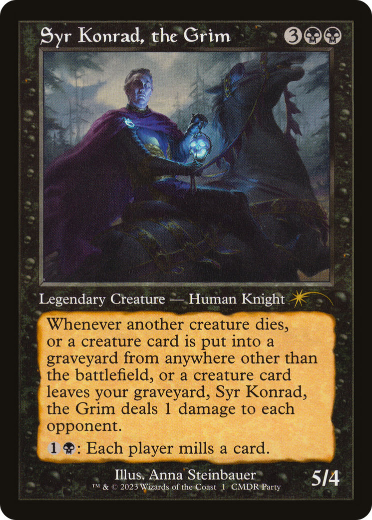 Syr Konrad, the Grim (Retro) [MagicFest 2023] | Grognard Games