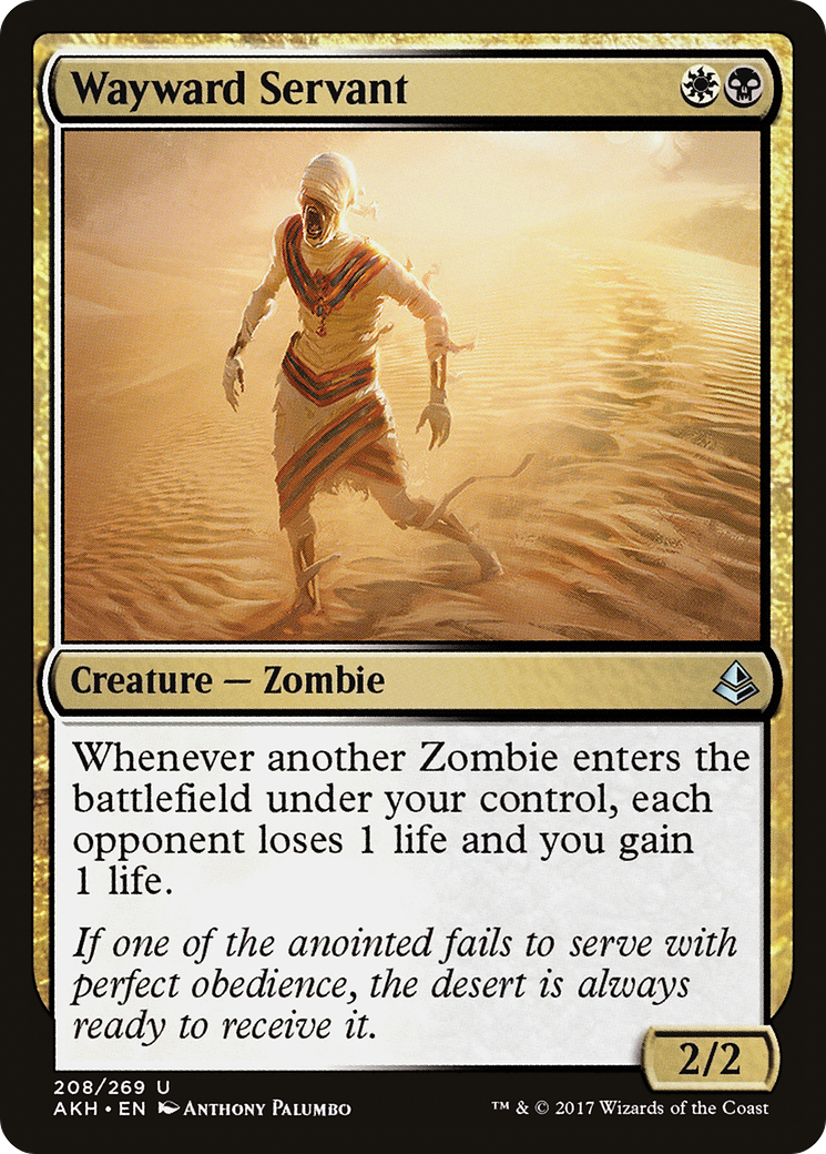 Wayward Servant (AKH-208) - Amonkhet | Grognard Games