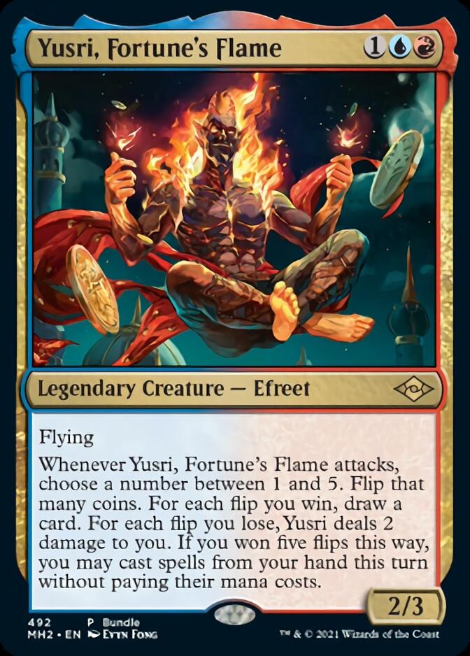 Yusri, Fortune's Flame (Bundle) [Modern Horizons 2] | Grognard Games