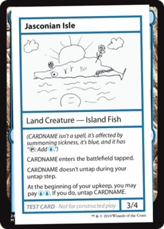 Jasconian Isle (2021 Edition) [Mystery Booster Playtest Cards] | Grognard Games