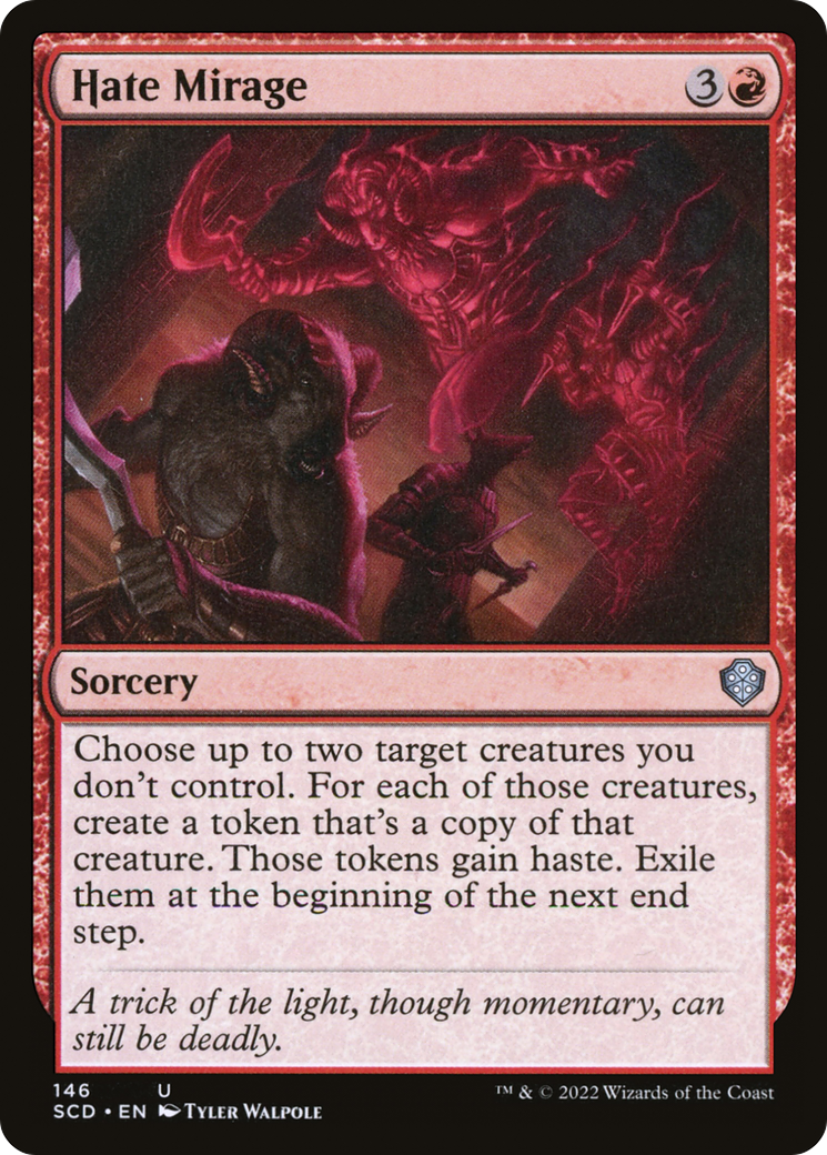 Hate Mirage [Starter Commander Decks] | Grognard Games