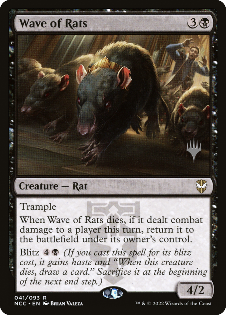 Wave of Rats (Promo Pack) [Streets of New Capenna Commander Promos] | Grognard Games