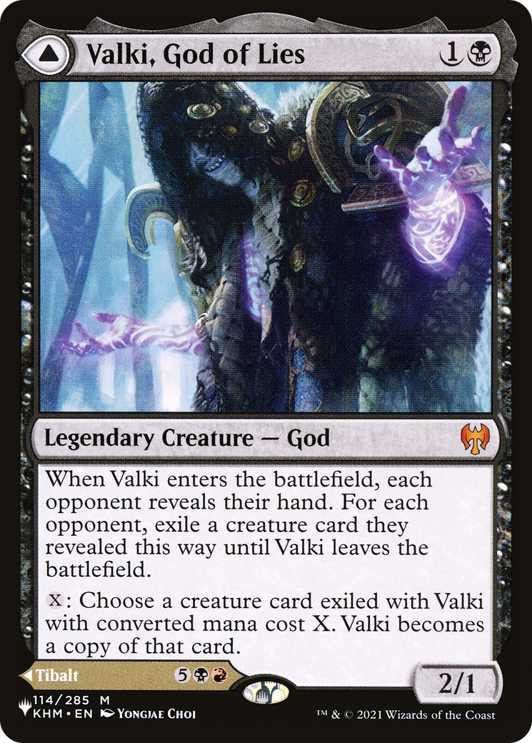 Valki, God of Lies // Tibalt, Cosmic Impostor [Secret Lair: From Cute to Brute] | Grognard Games
