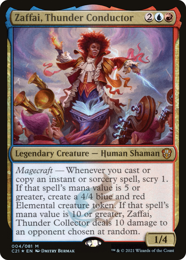 Zaffai, Thunder Conductor [Commander 2021] | Grognard Games