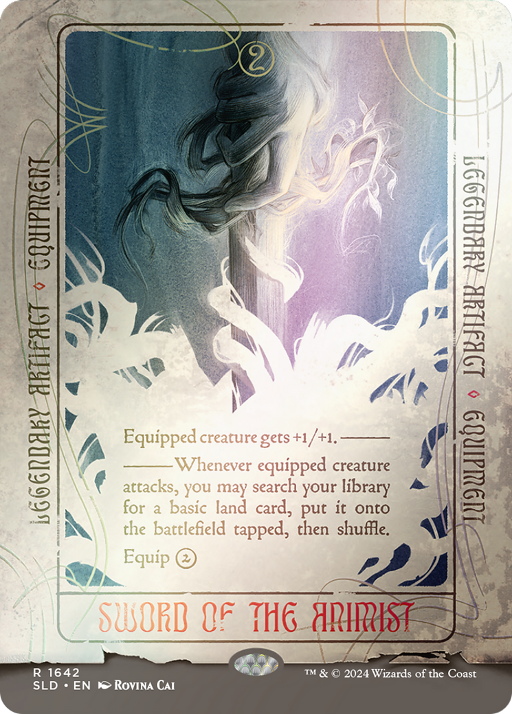Sword of the Animist (Rainbow Foil) [Secret Lair Drop Series] | Grognard Games