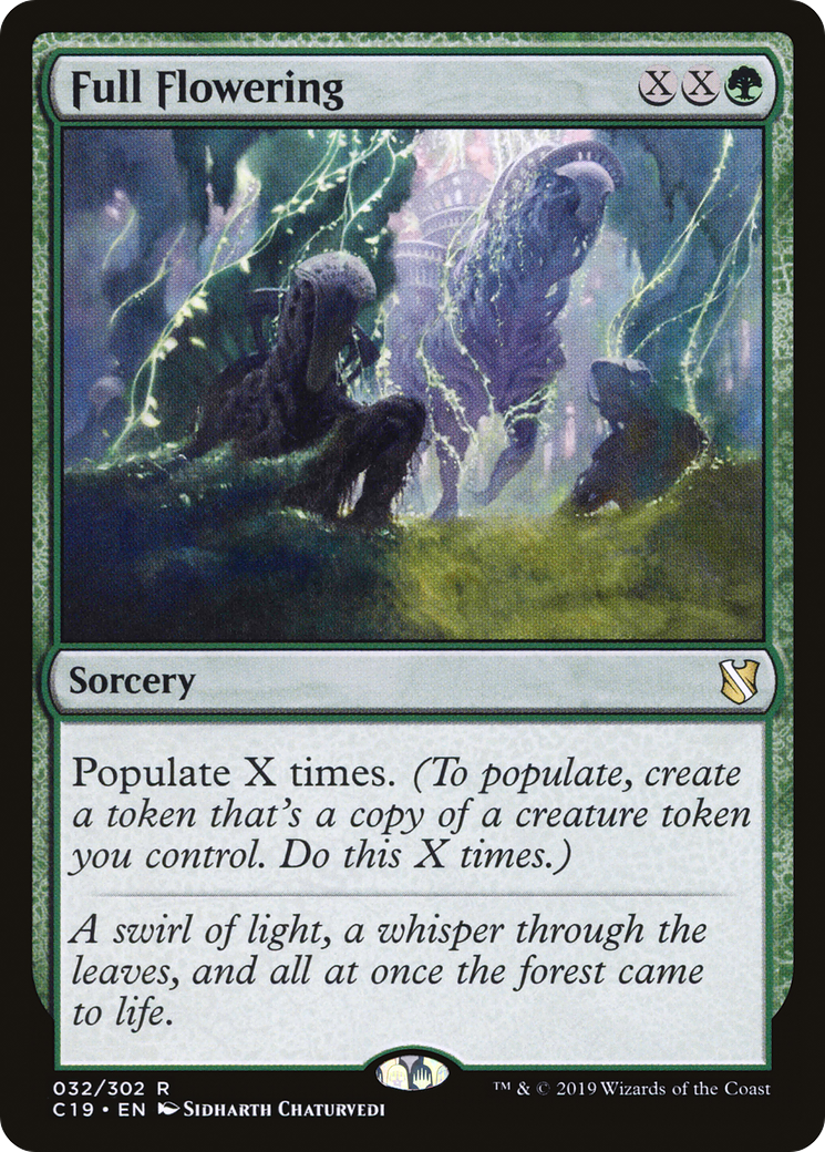 Full Flowering [Commander 2019] | Grognard Games