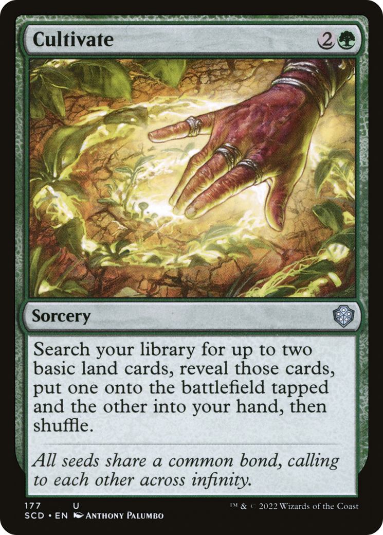 Cultivate [Starter Commander Decks] | Grognard Games