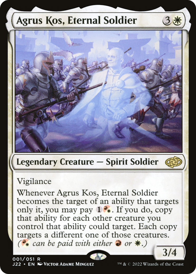 Agrus Kos, Eternal Soldier [Jumpstart 2022] | Grognard Games