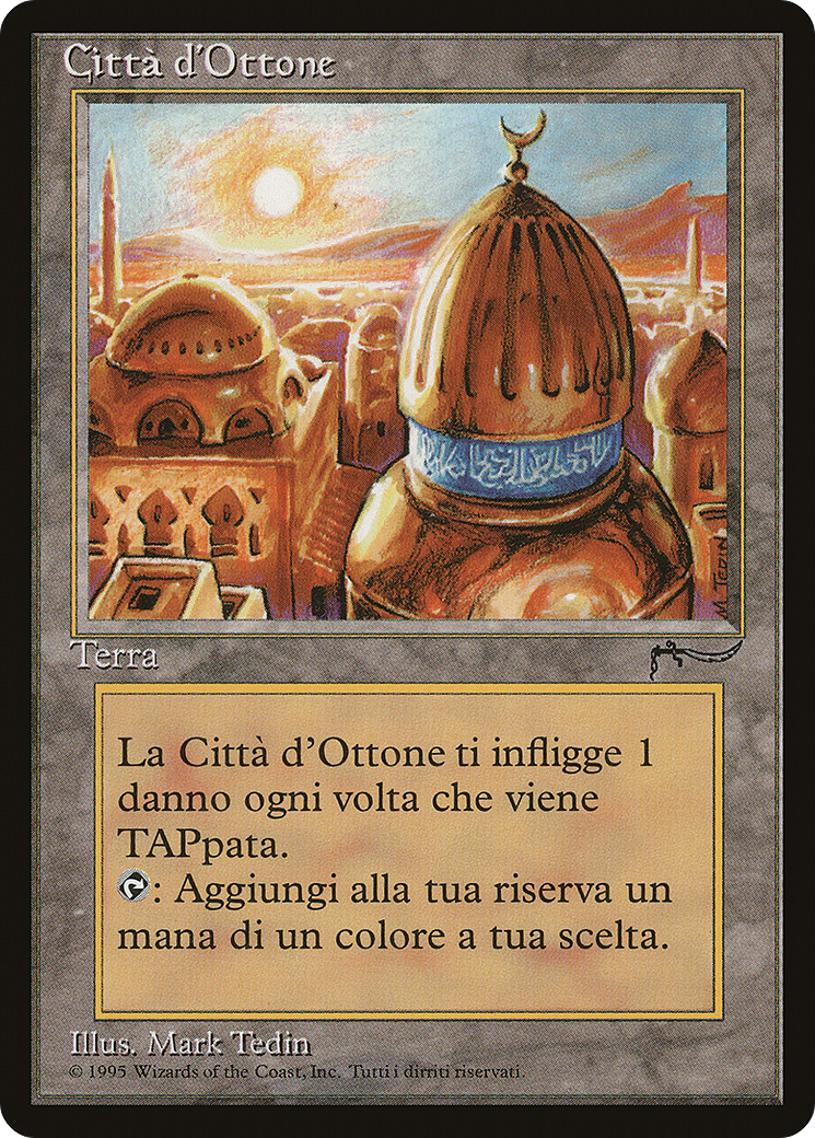 City of Brass (Italian) - "Citta d'Ottone" [Rinascimento] | Grognard Games