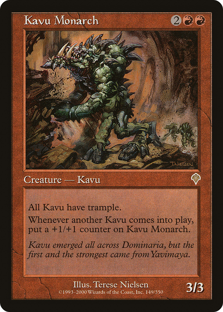Kavu Monarch (INV-149) - Invasion | Grognard Games
