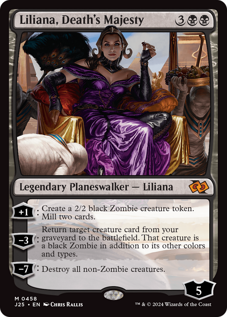 Liliana, Death's Majesty [Foundations Jumpstart] | Grognard Games