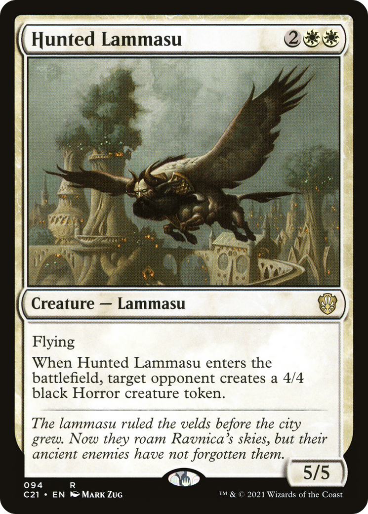 Hunted Lammasu [Commander 2021] | Grognard Games