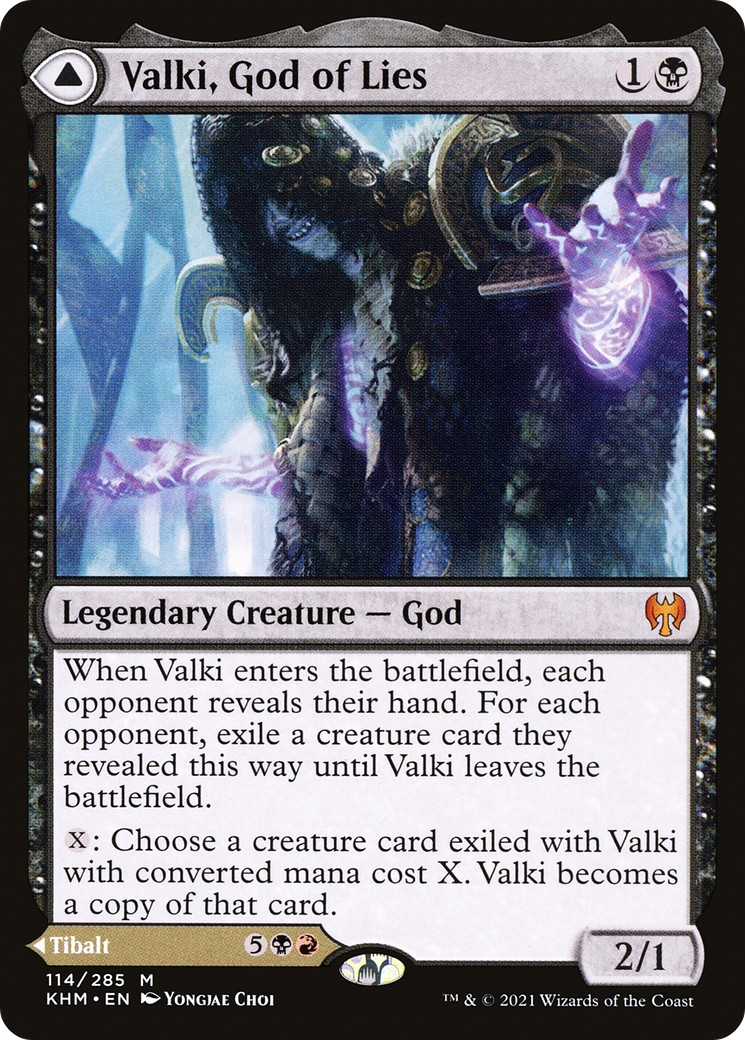 Valki, God of Lies // Tibalt, Cosmic Impostor [Kaldheim] | Grognard Games