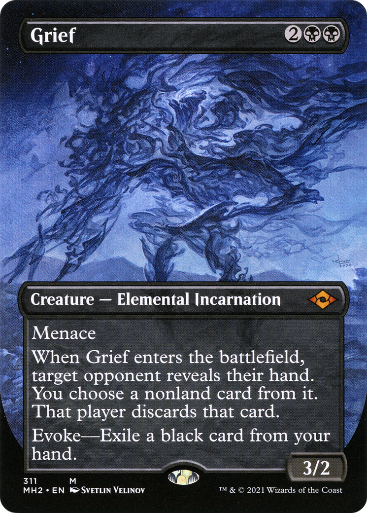 Grief (Borderless Alternate Art) [Modern Horizons 2] | Grognard Games