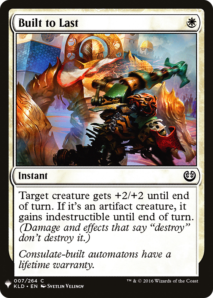 Built to Last [Mystery Booster] | Grognard Games