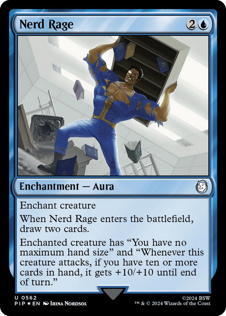 Nerd Rage (Surge Foil) [Fallout] | Grognard Games