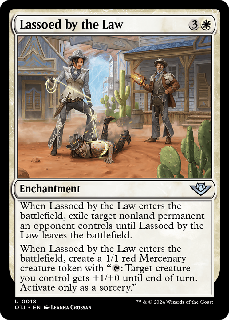 Lassoed by the Law [Outlaws of Thunder Junction] | Grognard Games