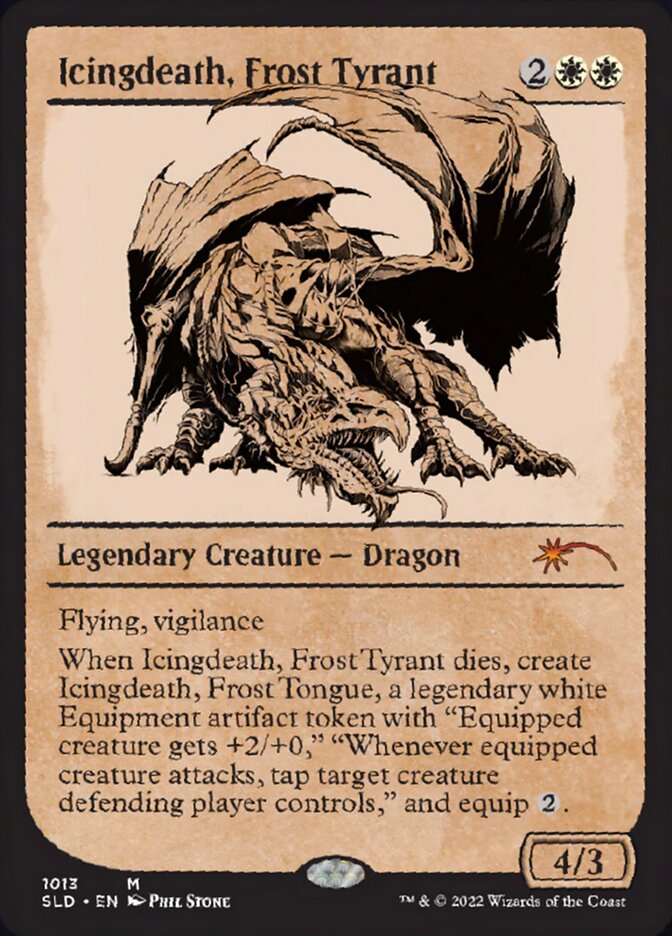 Icingdeath, Frost Tyrant (Showcase) [Secret Lair Drop Series] | Grognard Games