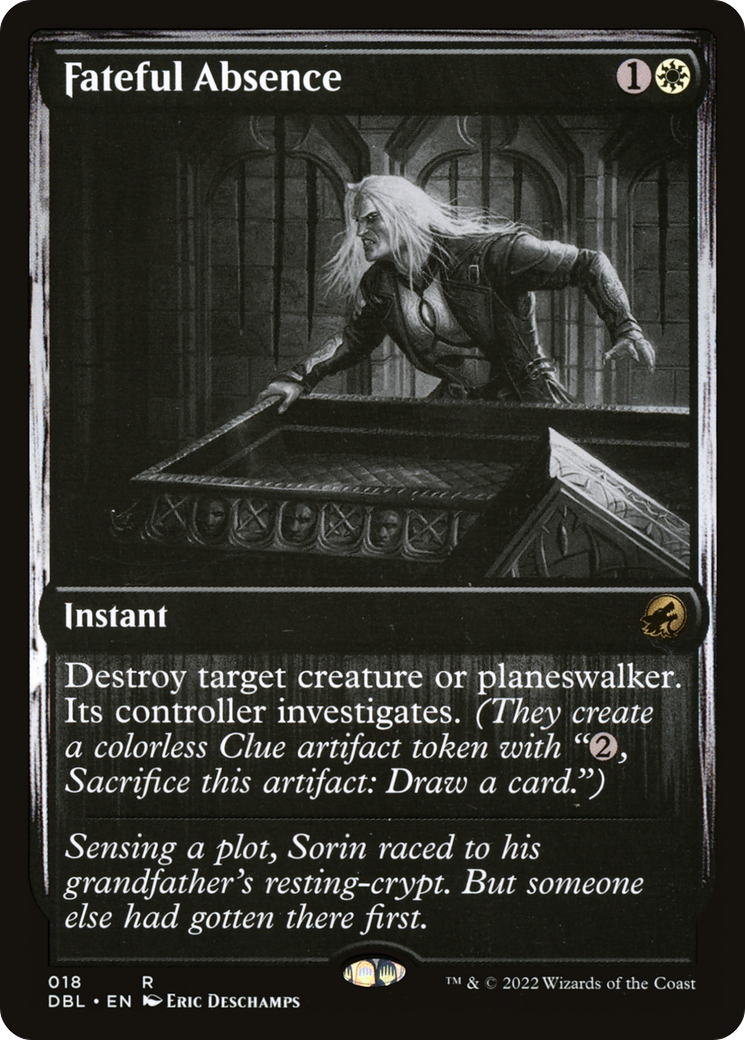 Fateful Absence [Innistrad: Double Feature] | Grognard Games