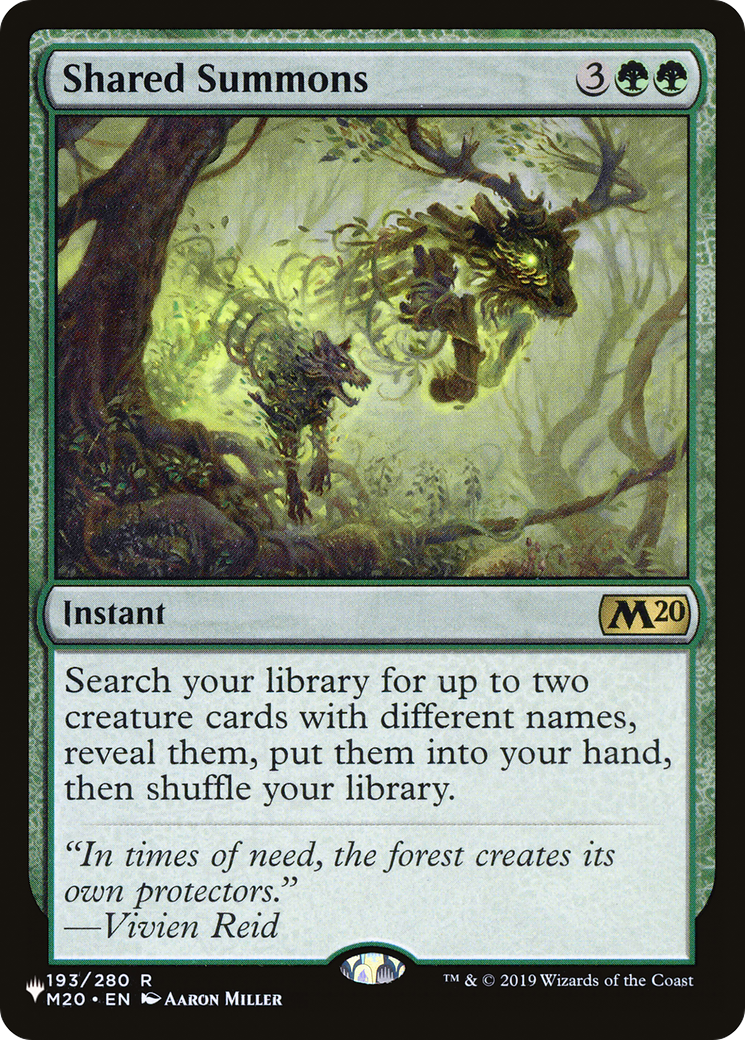 Shared Summons [The List] | Grognard Games